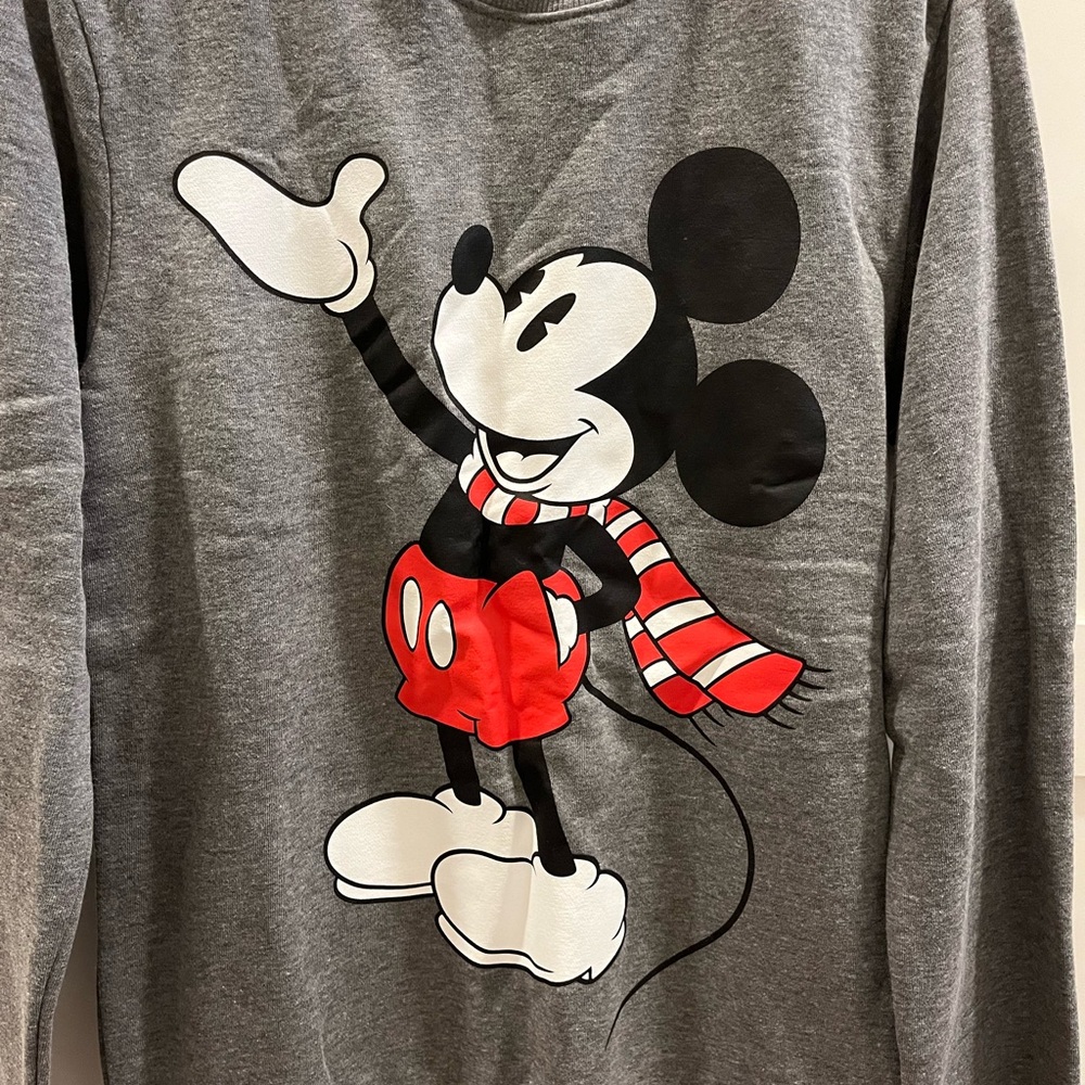 NWT Disney Holiday Mickey Mouse sweatshirt - Picture 3 of 6